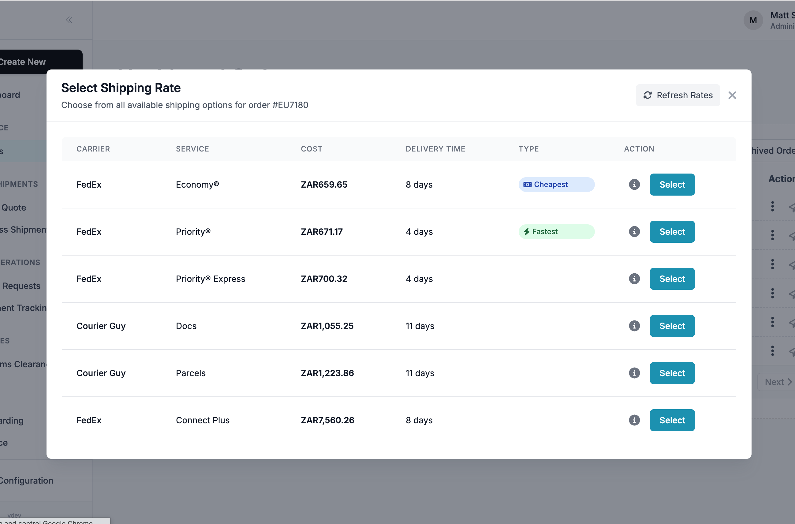 Operations Dashboard